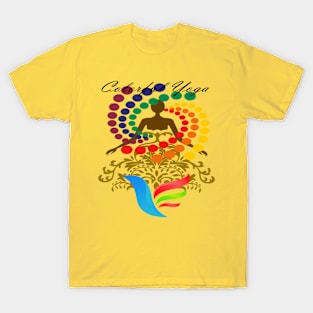 Colorful Yoga T-Shirt